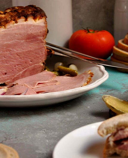 Classic Mustard Glazed Ham