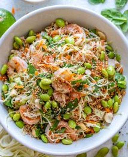 Shrimp Thai ~ Inspired Salad