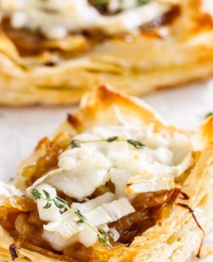 Onion and Goat’s Cheese Tart