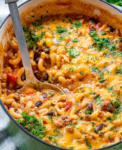 Chili Mac and Cheese