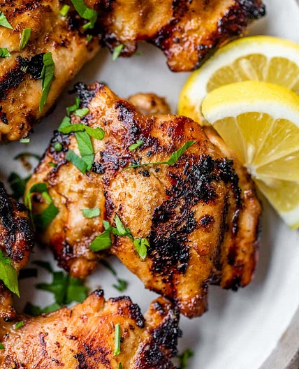 Grilled Chicken Thighs
