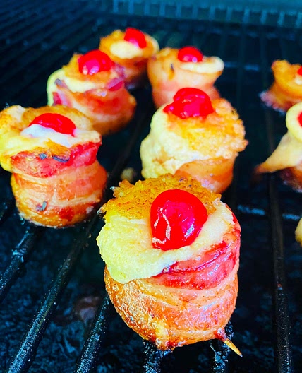 Traeger Pineapple Sunshine Pig Shots