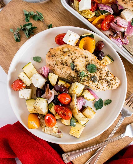 Sheet Pan Chicken and Veggies