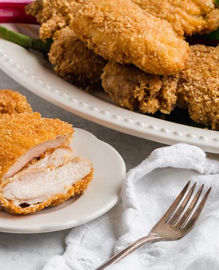 Keto Chicken Schnitzel