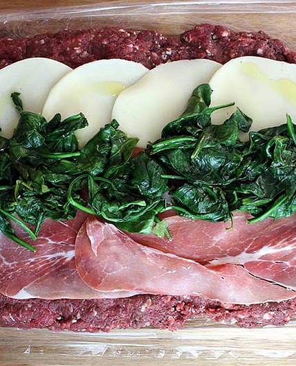 Savory Ground Venison Roll-up