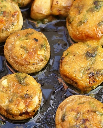 Mushrooms with Miso Butter