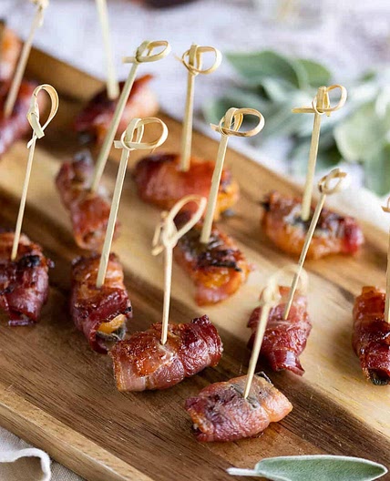 Bacon Wrapped Apricots