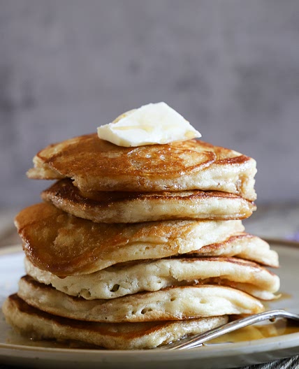 Overnight Sourdough Pancakes