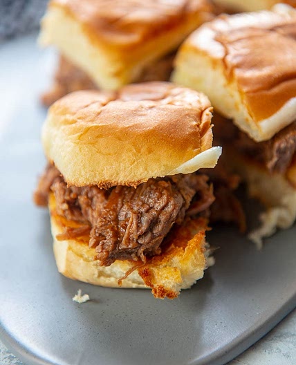 Instant Pot Brisket Sliders
