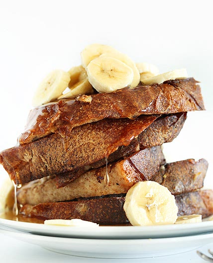 5 Ingredient Vegan Banana French Toast