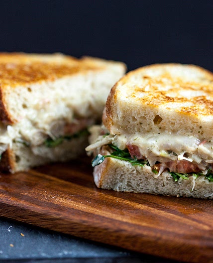 Jackfruit “Tuna” Melt Sandwich