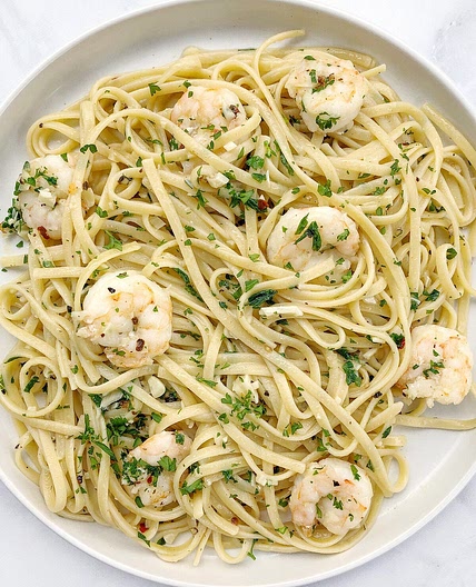 Dairy Free Shrimp Scampi