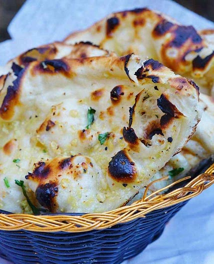 3 Ingredient Naan Bread – No Yeast