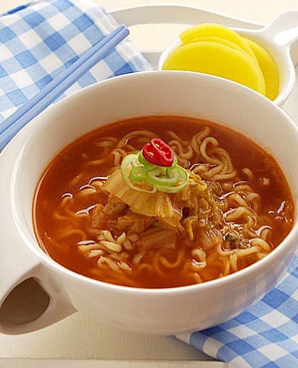 김치라면 만드는 법