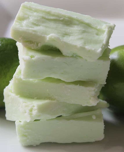 2 Ingredient Key Lime Fudge Recipe!