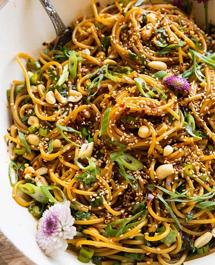 Spicy Sesame Noodles