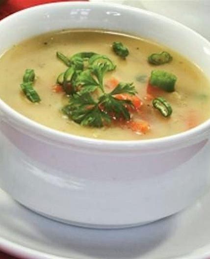 Receita de Caldo de aipim simples