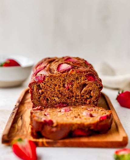 Strawberry Banana Bread