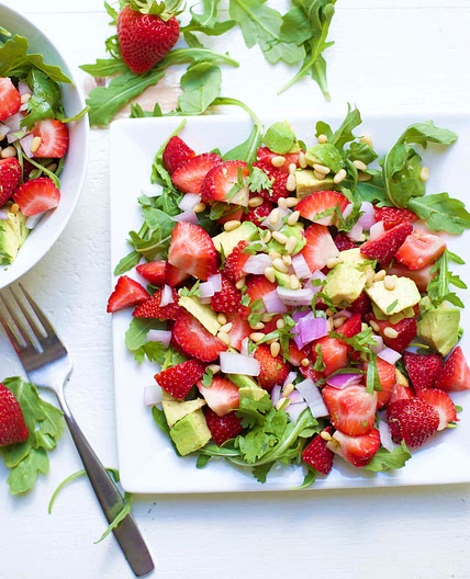 Strawberry Avocado Salad