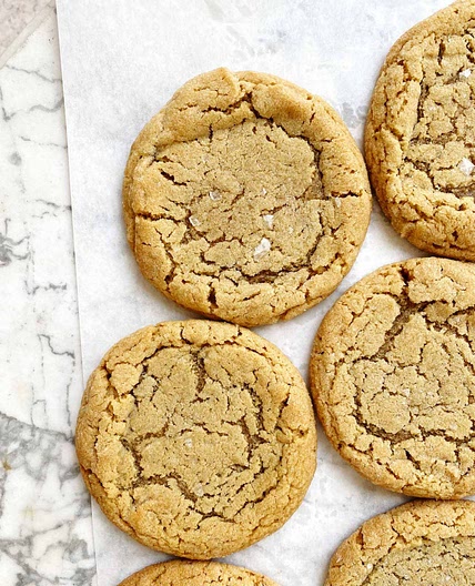 Perfectly Chewy Peanut Butter Cookies