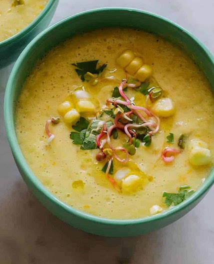 Sweet Corn Gazpacho