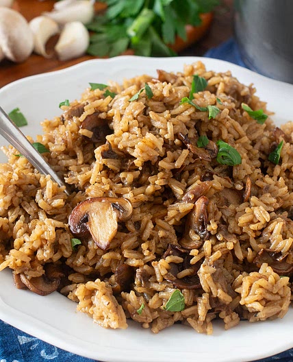 Mushroom Rice Recipe