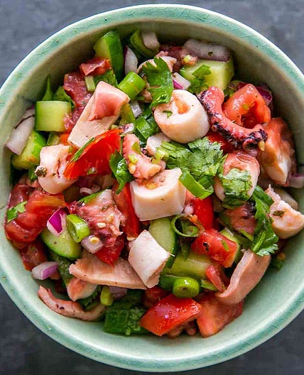 Octopus Salad (Ensalada de Pulpo)