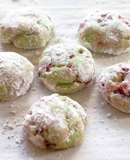 Pistachio Cherry Meltaways