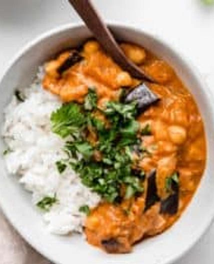 Vegan Eggplant Curry
