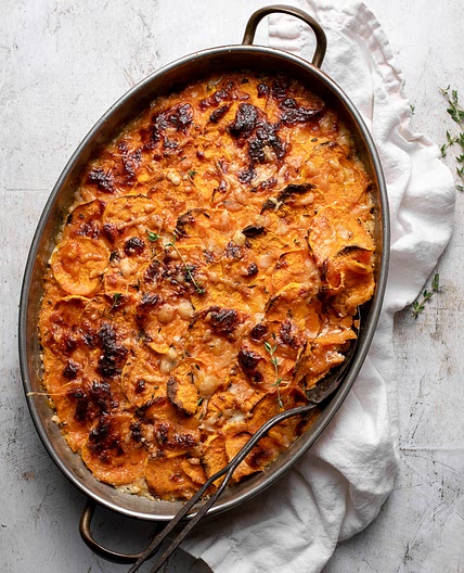 Sweet Potato Gratin