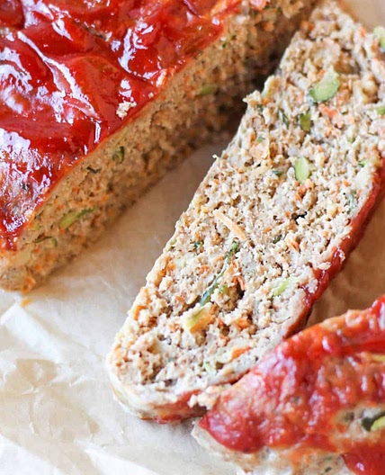 Turkey Meatloaf With Zucchini