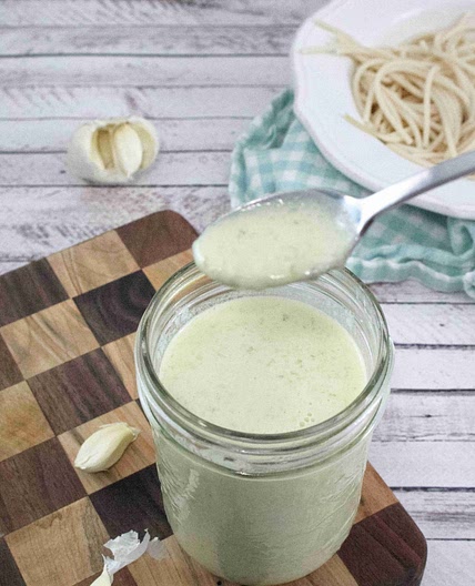 Easy Coconut Milk Alfredo Sauce