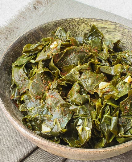 Instant Pot Vegan Collard Greens