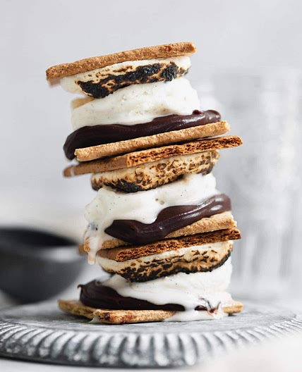 S'mores Ice Cream Sandwiches