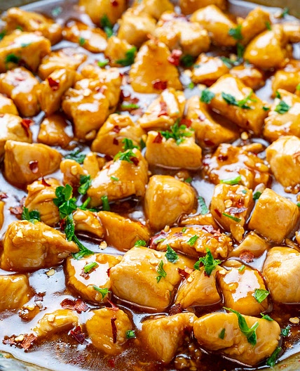 20 Minute Light Honey Garlic Chicken