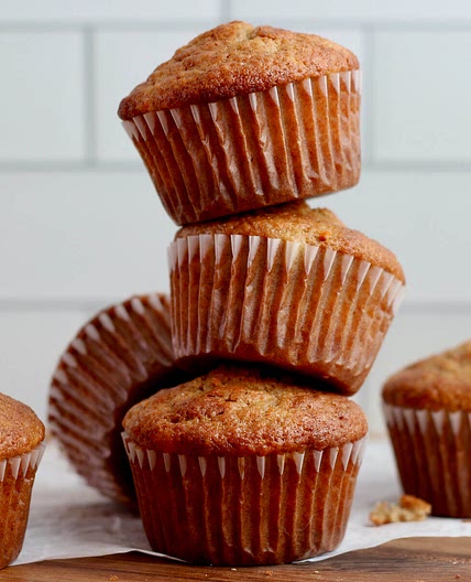 Sourdough Carrot Muffins