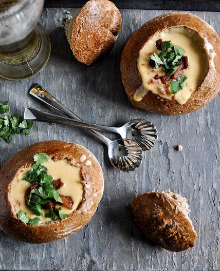 Homemade Whole Wheat Bread Bowls