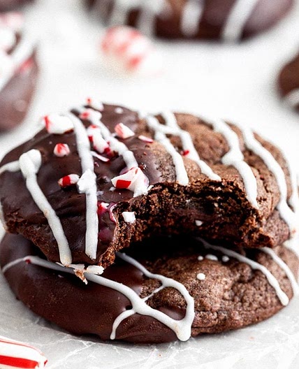 Death by Chocolate Peppermint Cookies
