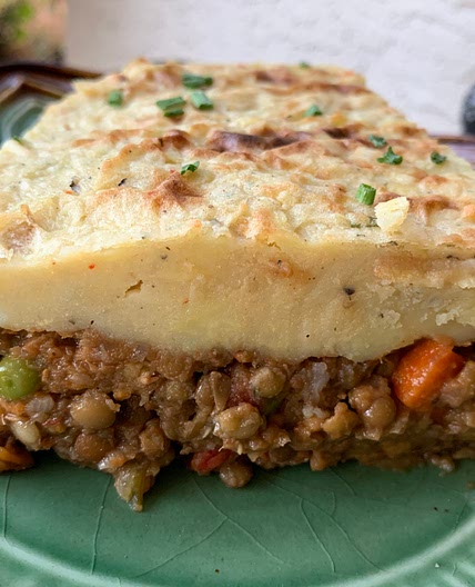 Nutmeg Notebook's Hearty Lentil Shepherd's Pie