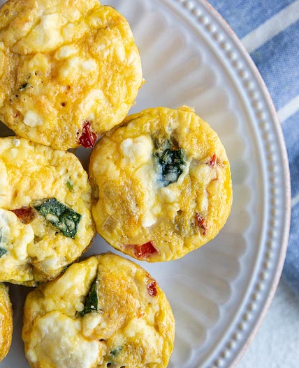 Chicken & Spinach Egg Cups