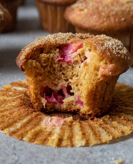 Rhubarb Muffins
