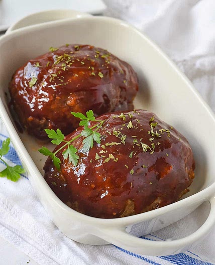 Mini Meatloaf for Two