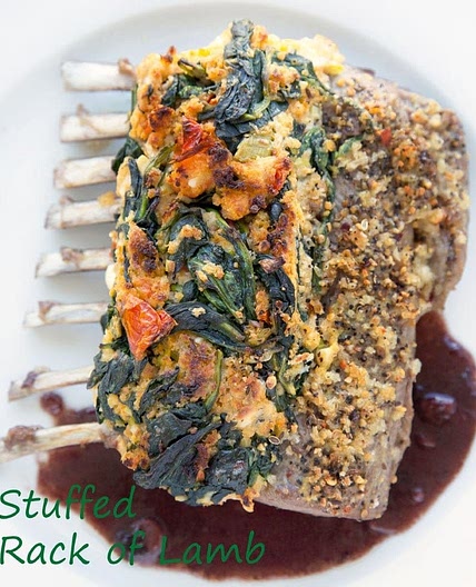 Stuffed Rack of Lamb
