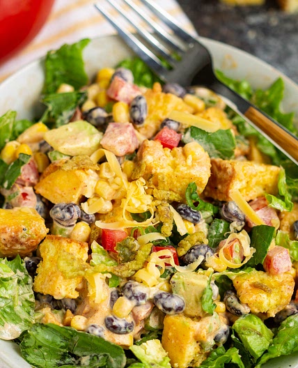 Tex-Mex Cornbread Salad