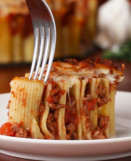 Rigatoni Pie Recipe by Tasty