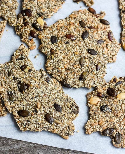 Rustic Seed Crackers