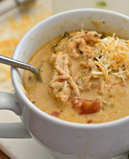 Keto Slow Cooker Chicken Salsa Soup