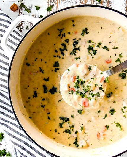 Chicken Cordon Bleu Soup
