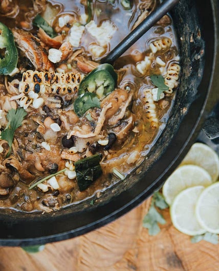 Dutch Oven White Chicken Chili