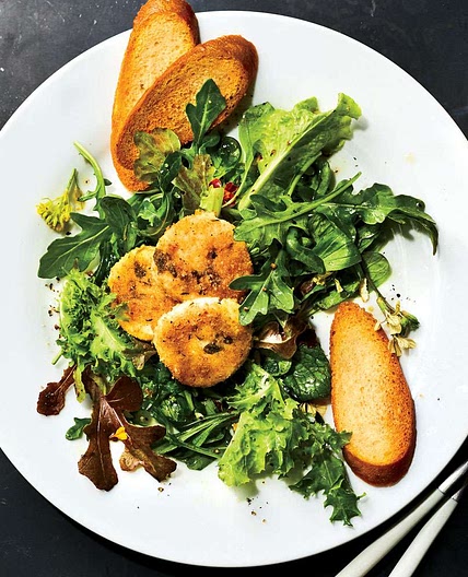 Baked Goat Cheese Salad